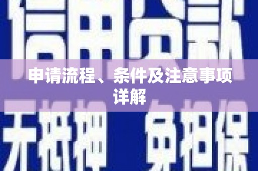 江都申请流程、条件及注意事项详解