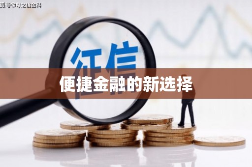 江都便捷金融的新选择