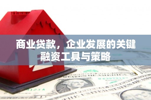 江都商业贷款，企业发展的关键融资工具与策略