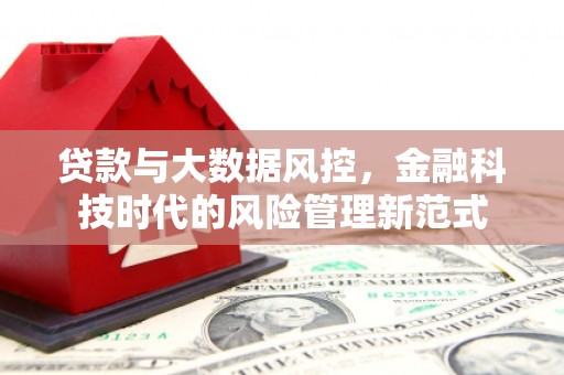 江都贷款与大数据风控，金融科技时代的风险管理新范式