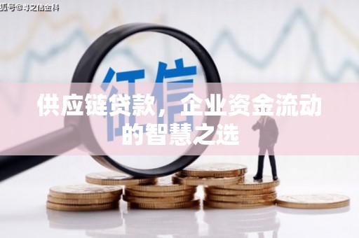 江都供应链贷款，企业资金流动的智慧之选