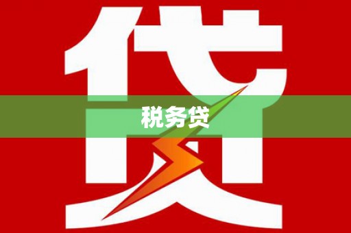 江都税务贷