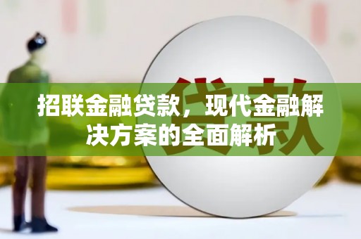 江都招联金融贷款，现代金融解决方案的全面解析