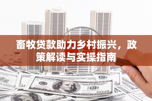 江都畜牧贷款助力乡村振兴，政策解读与实操指南